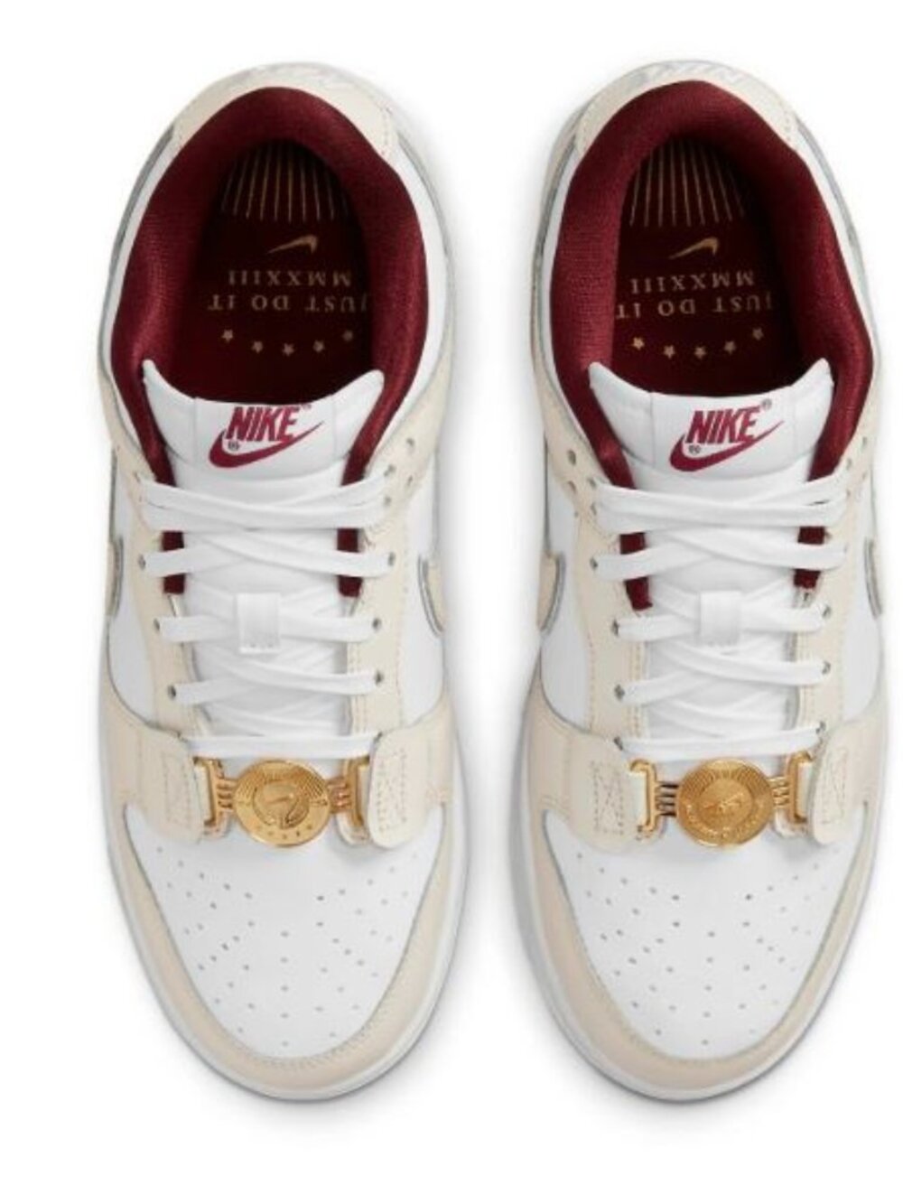 Nike-(WMNS) Nike Dunk Low SE Just Do It 'White Phantom'